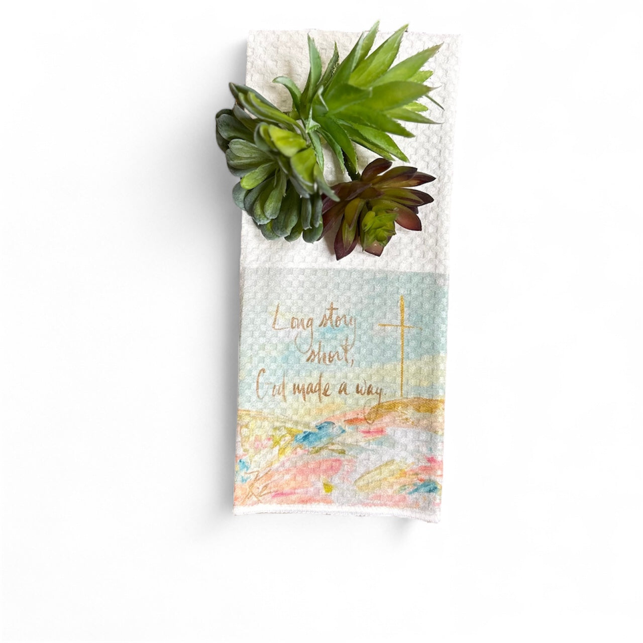 Long Story Short Tea Towel