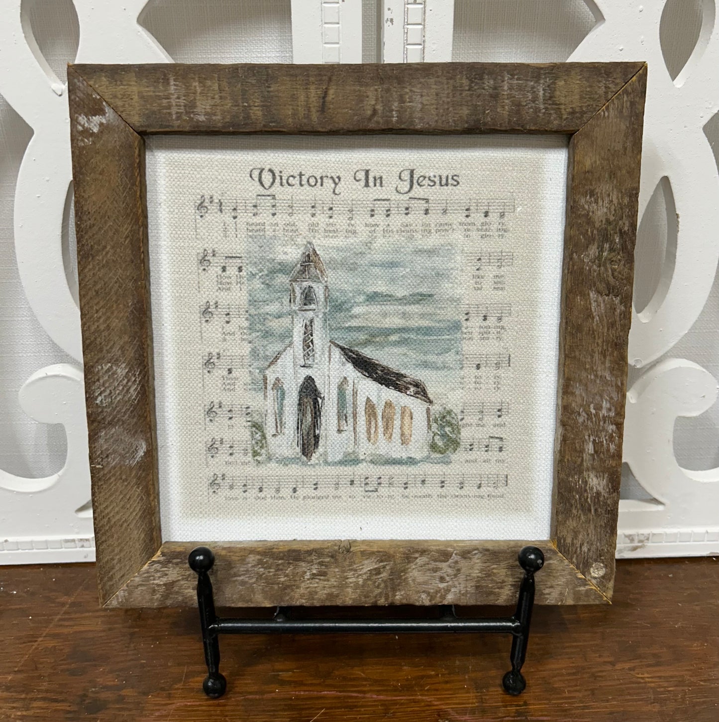 Victory In Jesus Framed Art