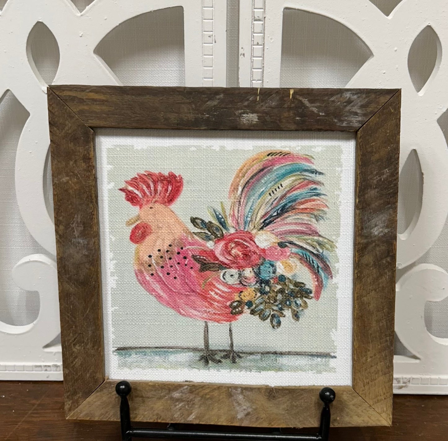 Rooster Framed Art