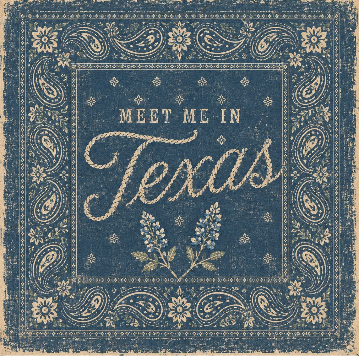 Meet Me In Texas Framed Art