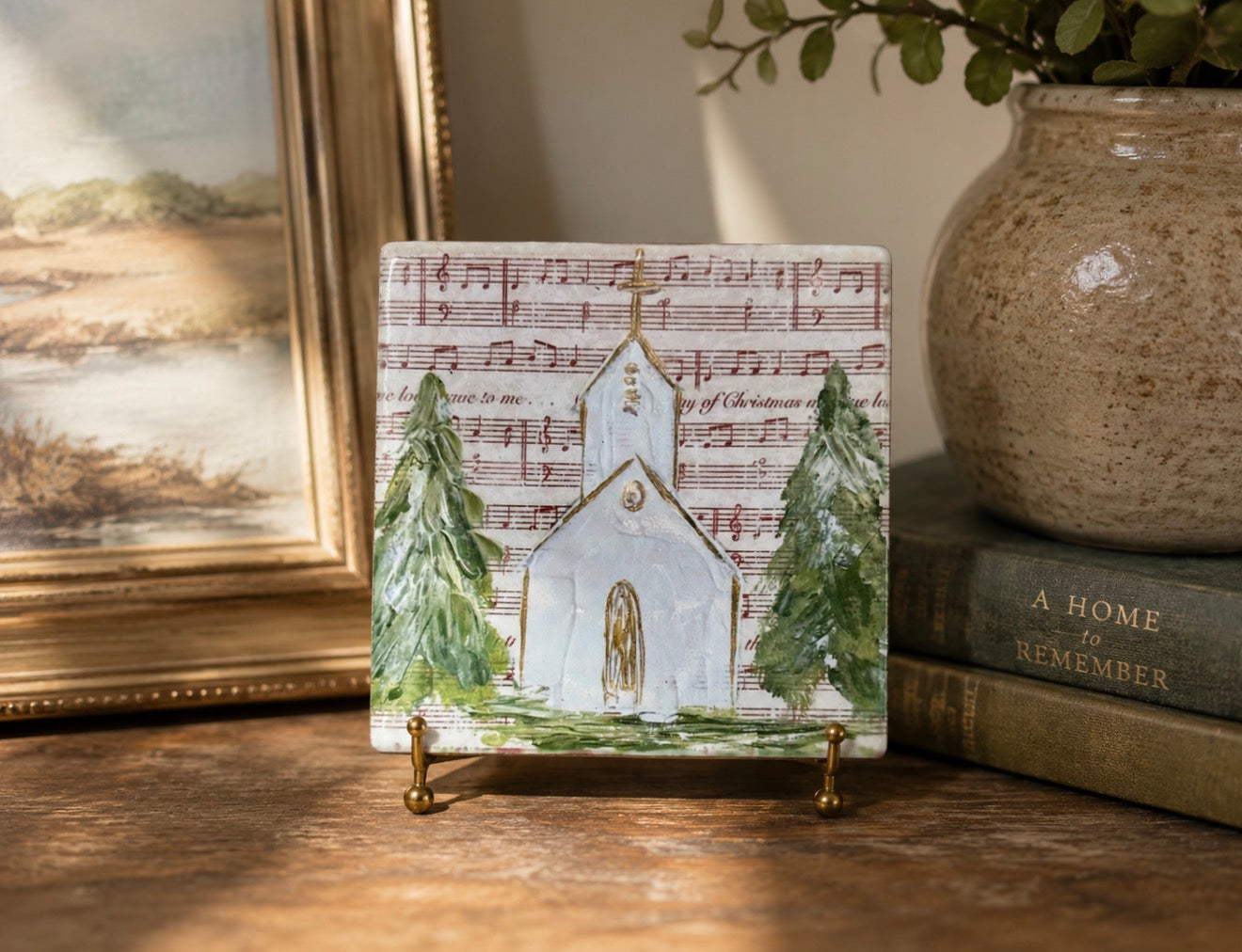 GA Christmas Hymn Coaster