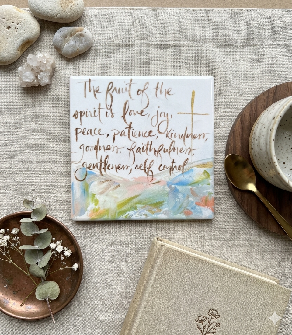 GA Fruit of Spirit Coaster