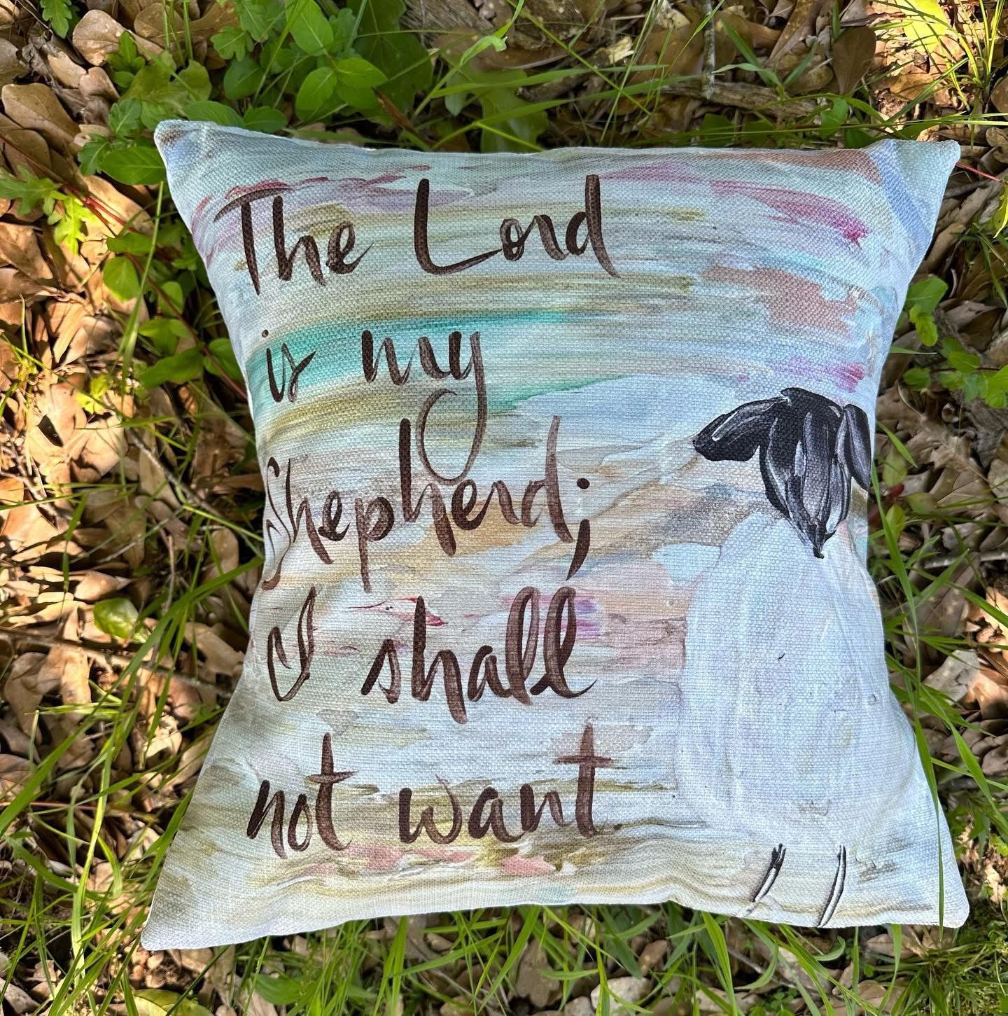 The Lord Is My Shepherd Pillow