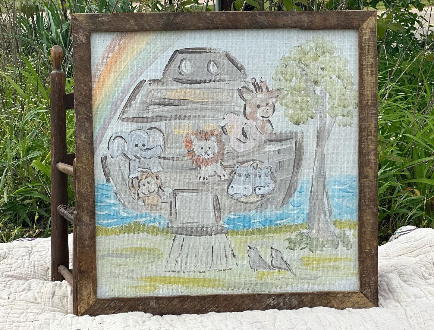 Noah’s Ark Framed Art