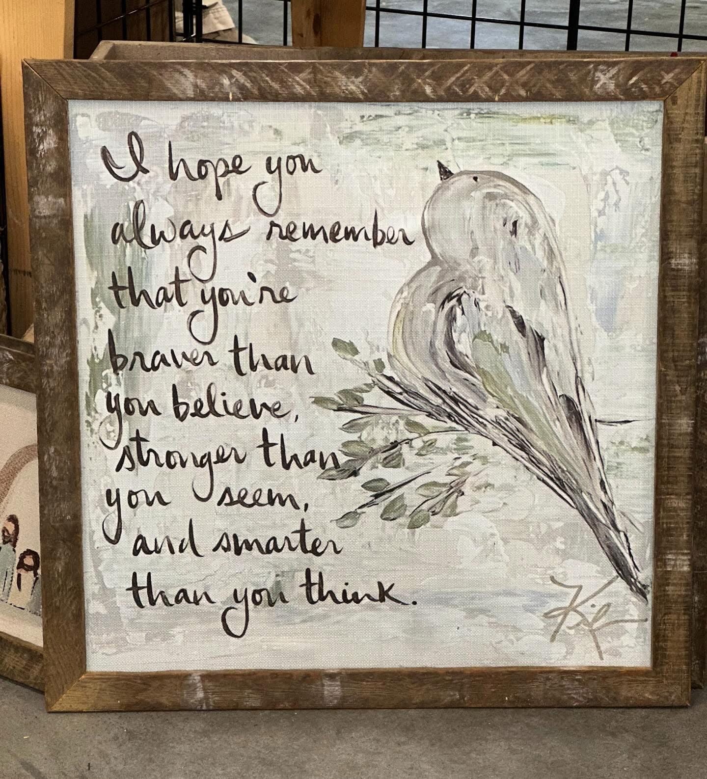 I Hope You Always Framed Art