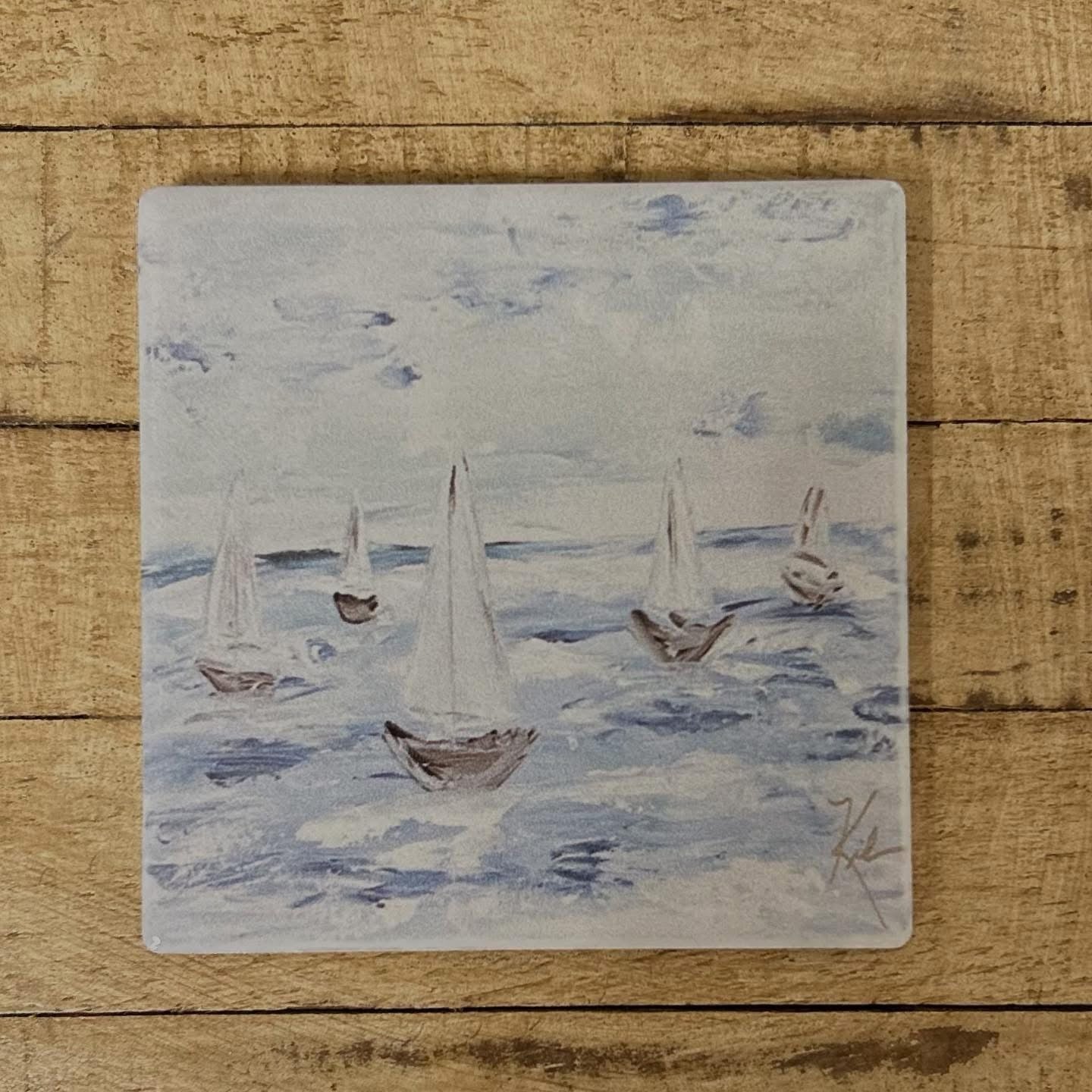 Sail Boat Coaster