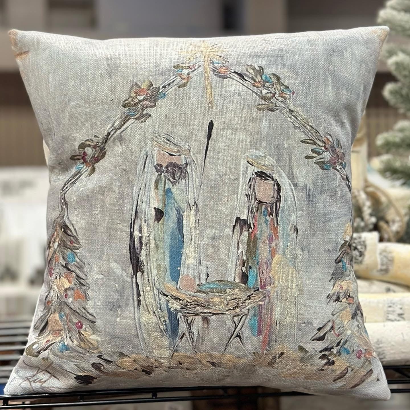 Nativity 2023 Pillow