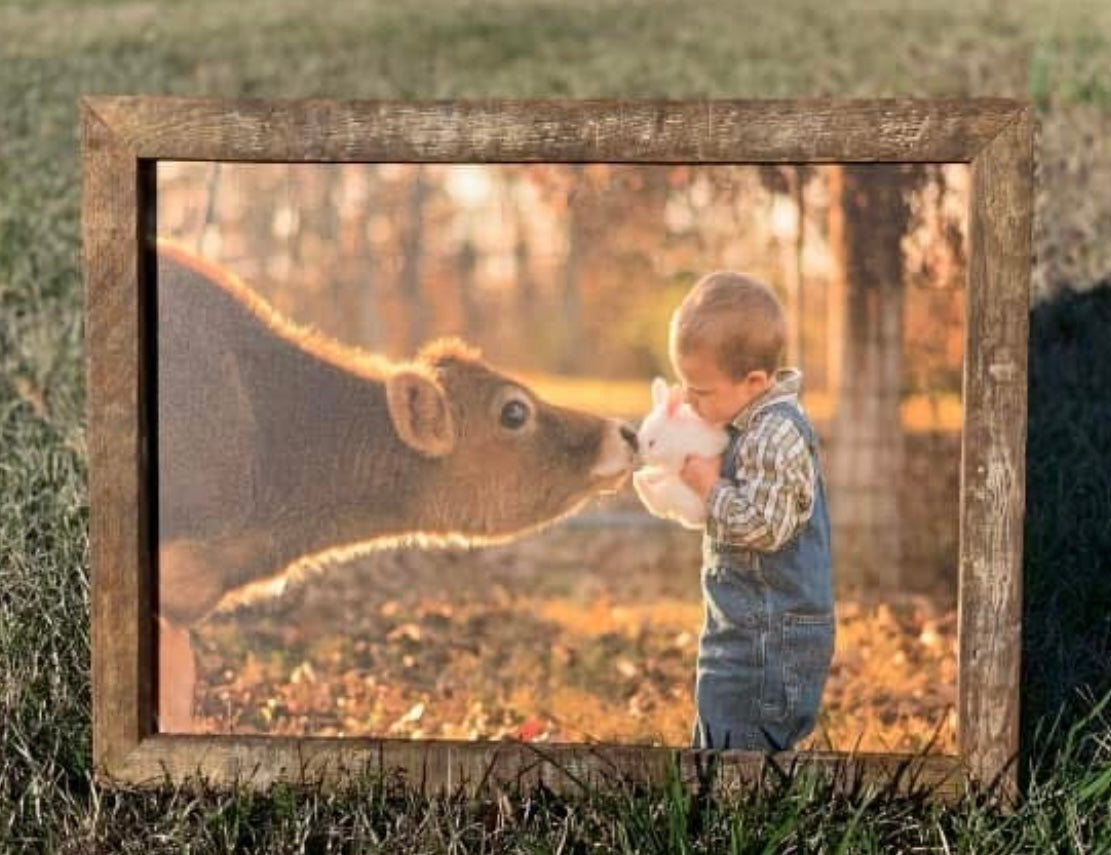 Custom Photo Framed Art