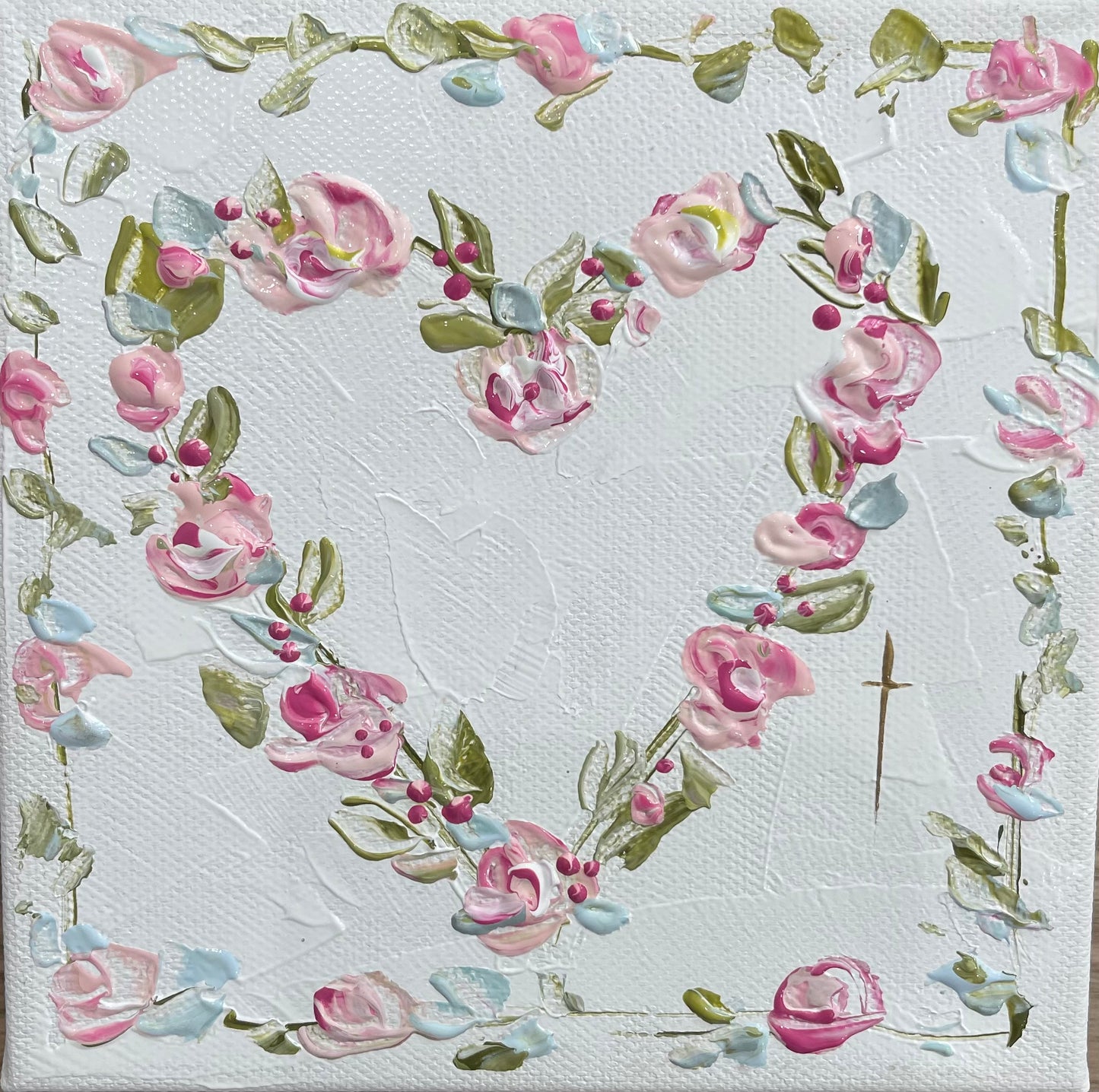 GA Heart of Roses Coaster