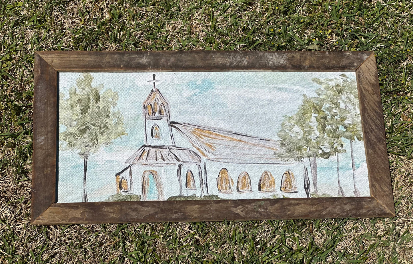 St. Joseph Church Framed Art