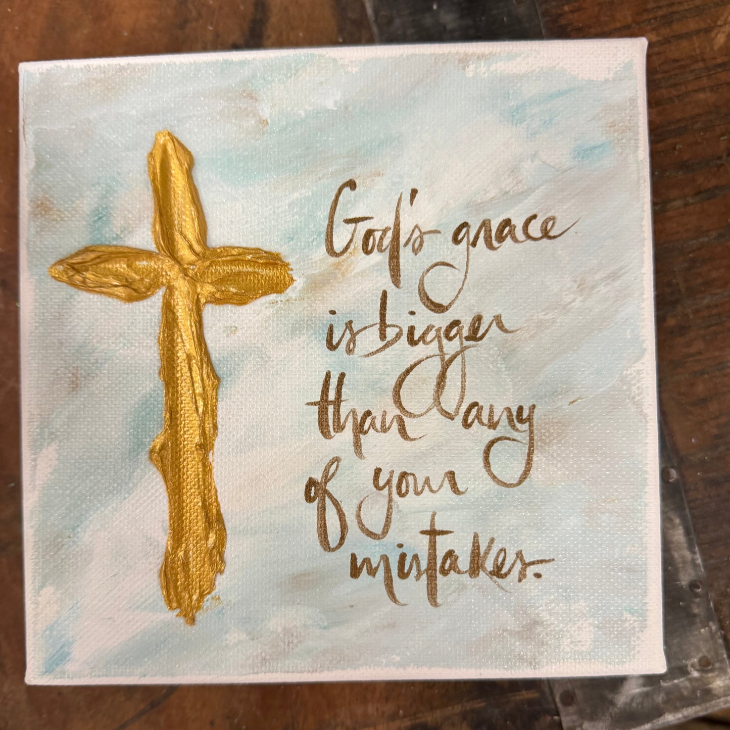 God's Grace 6x6 Block