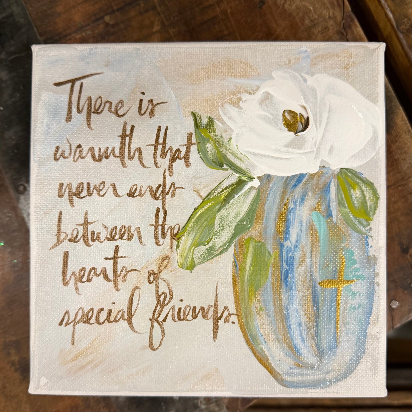 There Is Warmth 6x6 Block