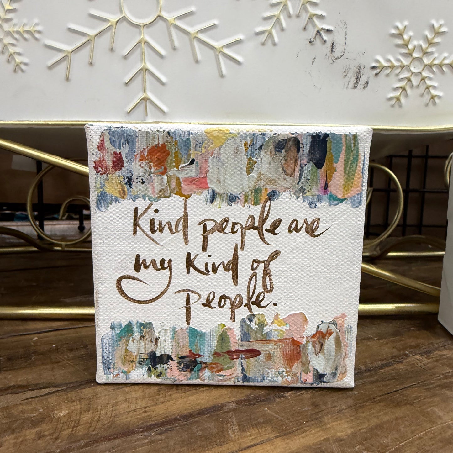 Kind People 4x4 Block