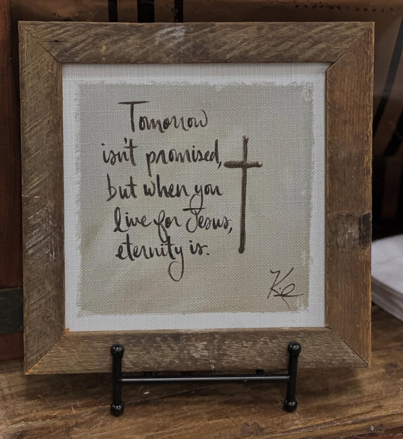 Tomorrow isn’t Framed Art