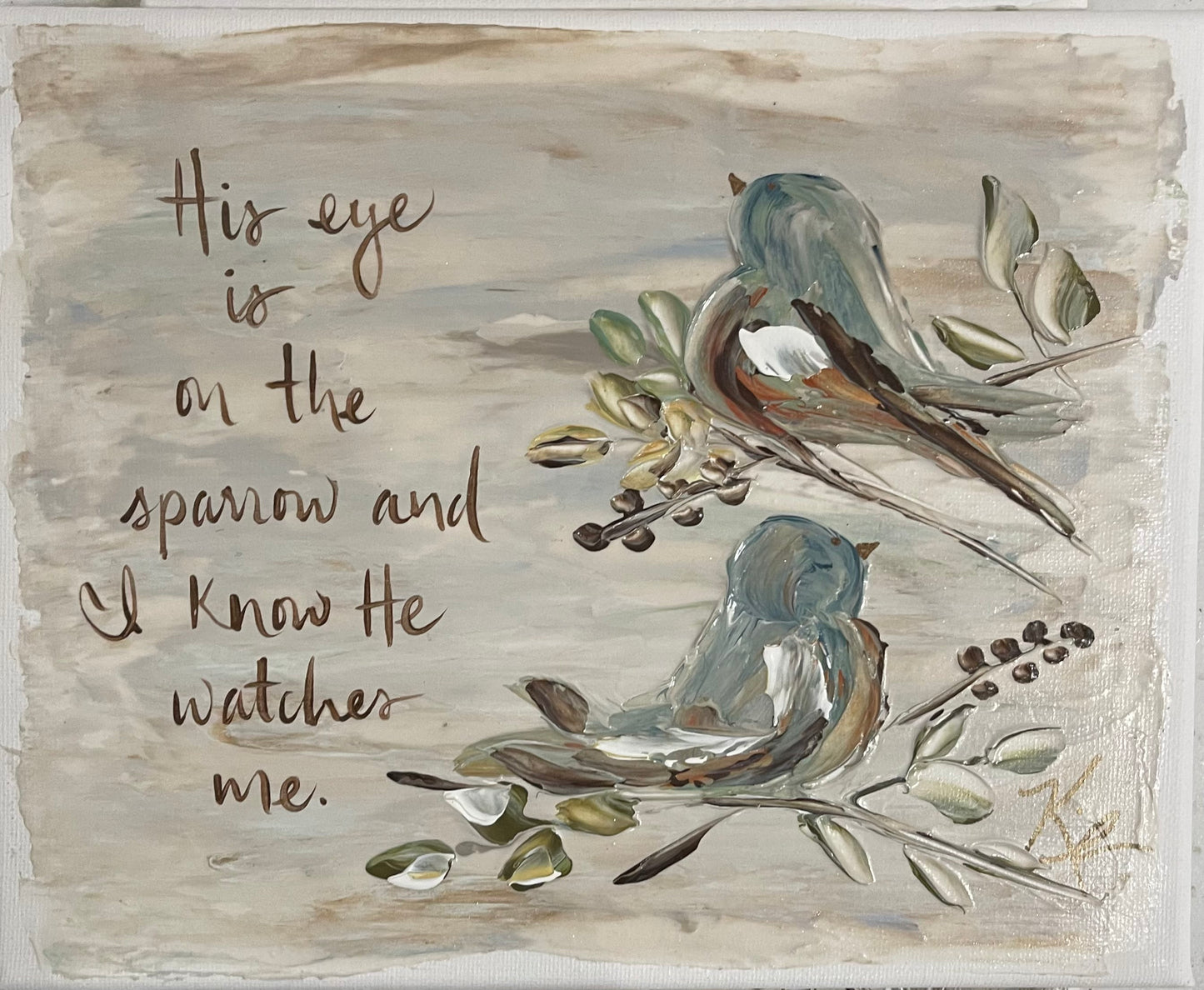 GA His Eye 2023 Tea Towel