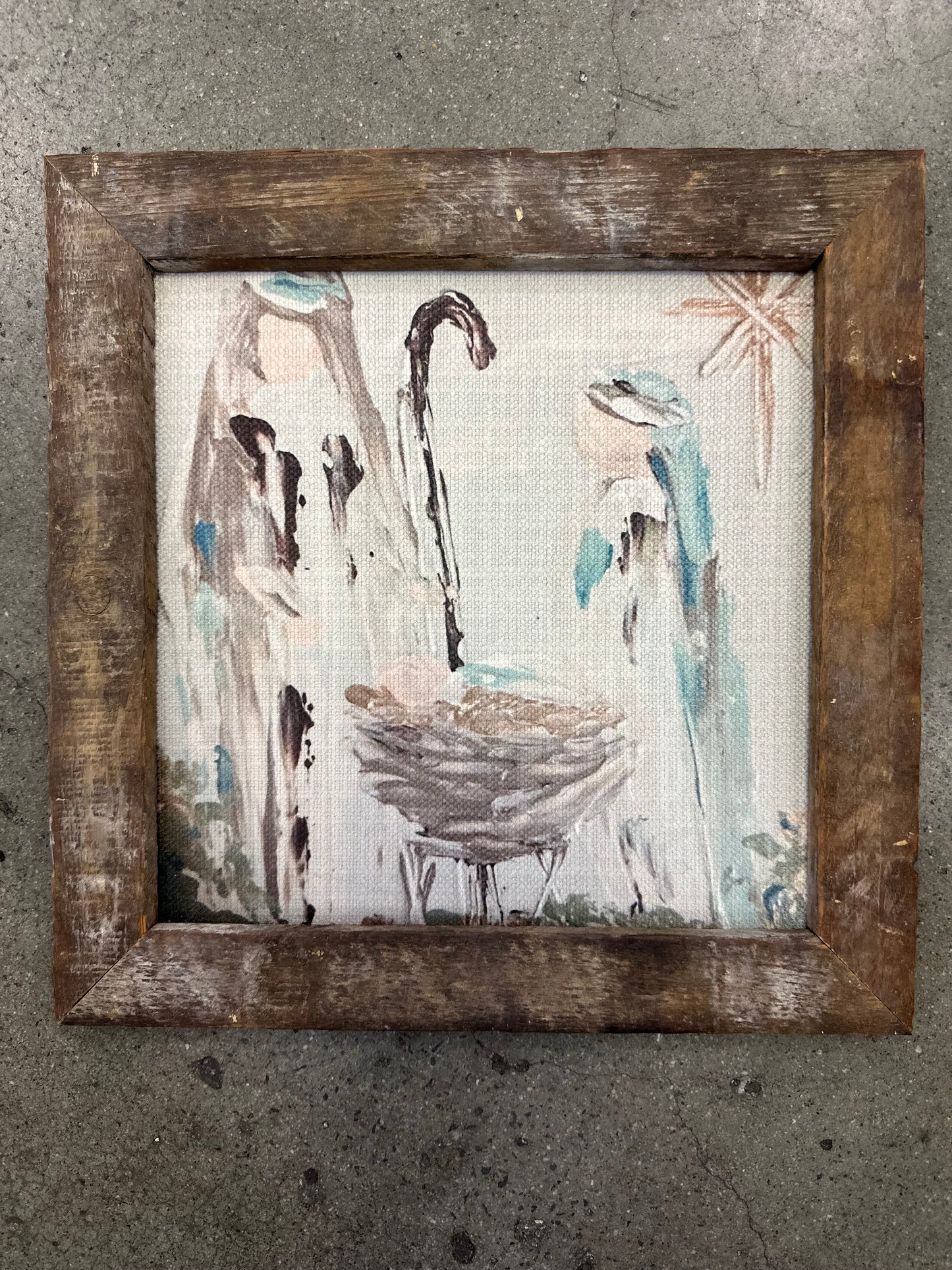 Joseph And Mary 01 Framed Art