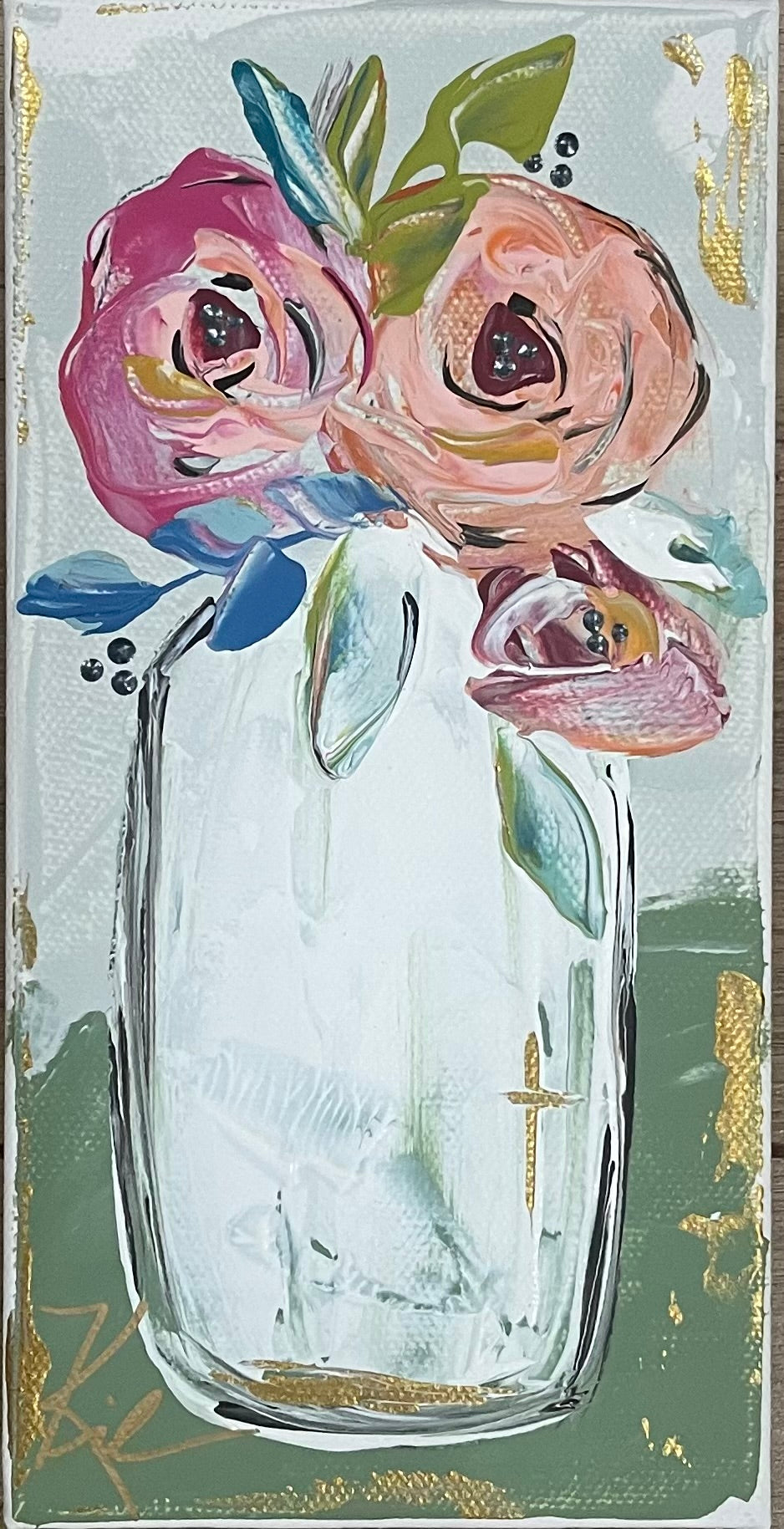 GA Soft Morning Blooms Towel
