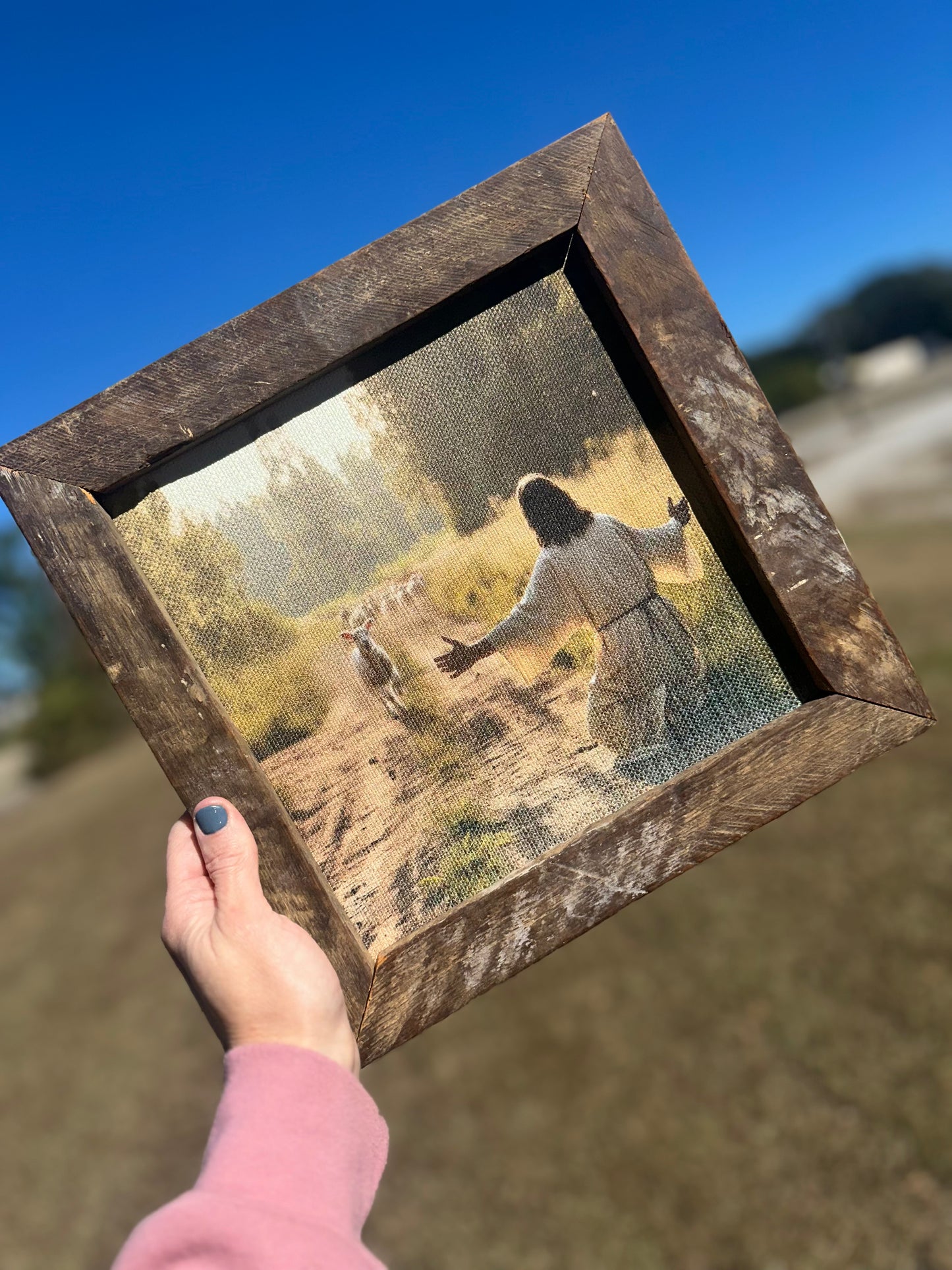 Love of Lamb Framed Art