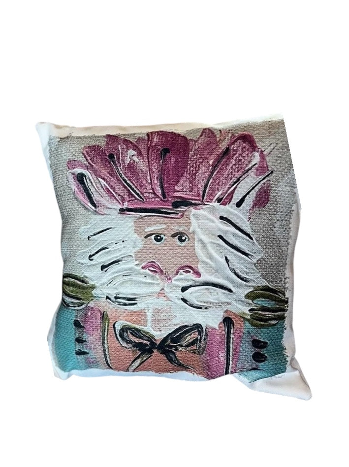 Pink Nutcracker Pillow