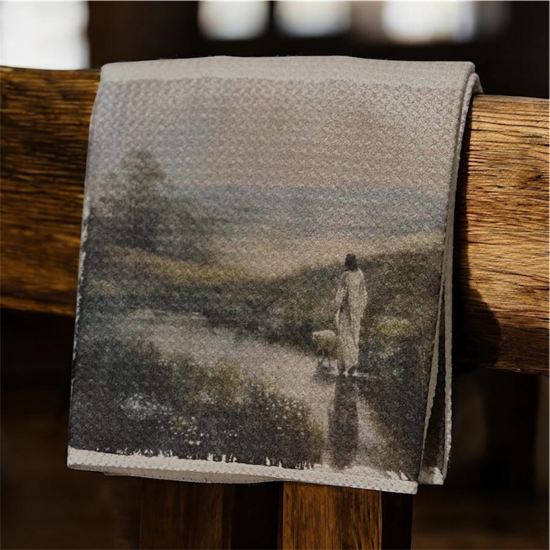 Vintage Jesus Tea Towel