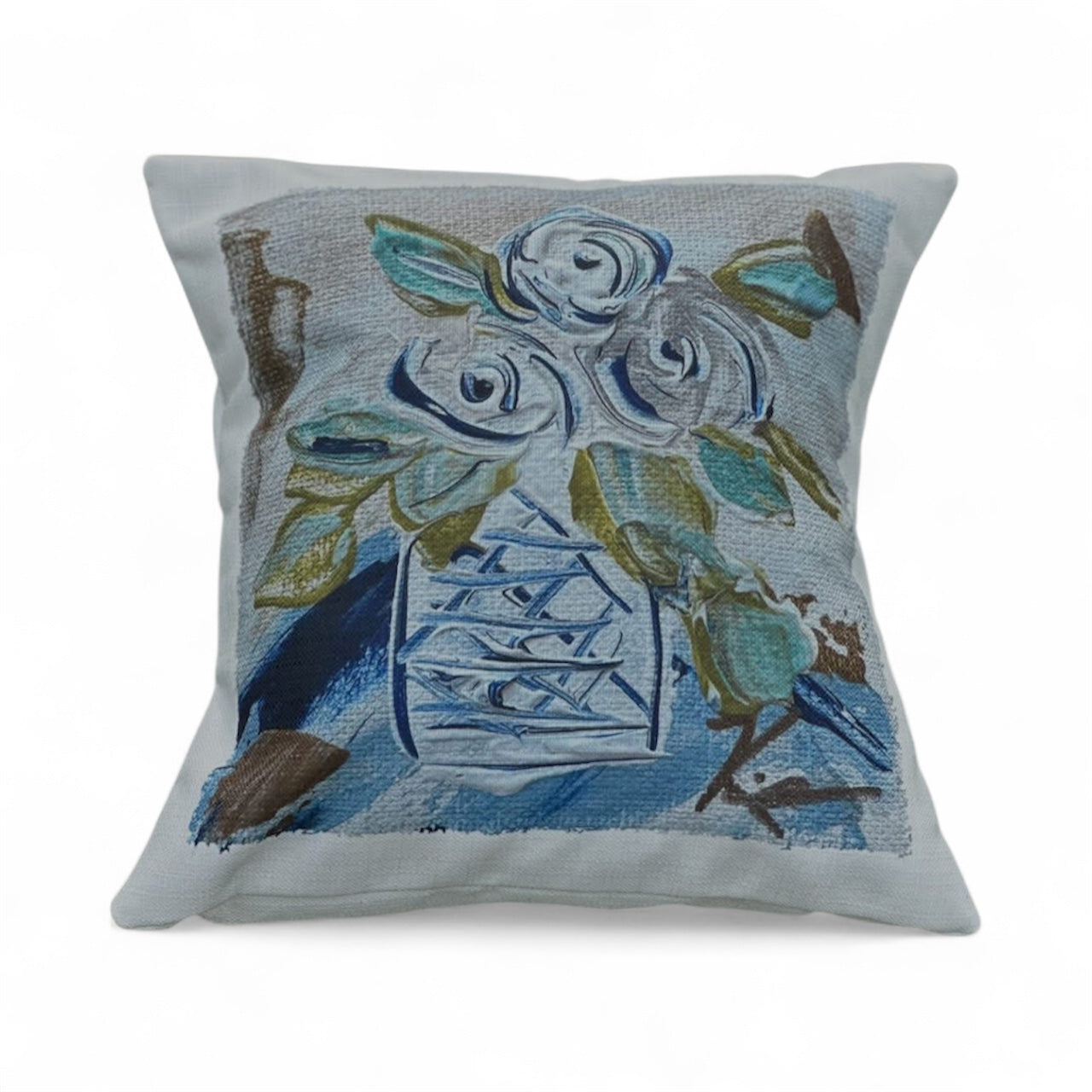Spring Floral Pillow