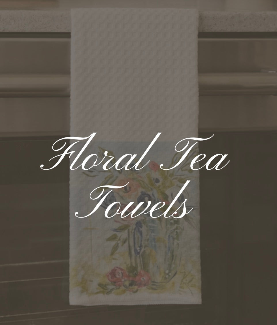 Floral Tea Towels