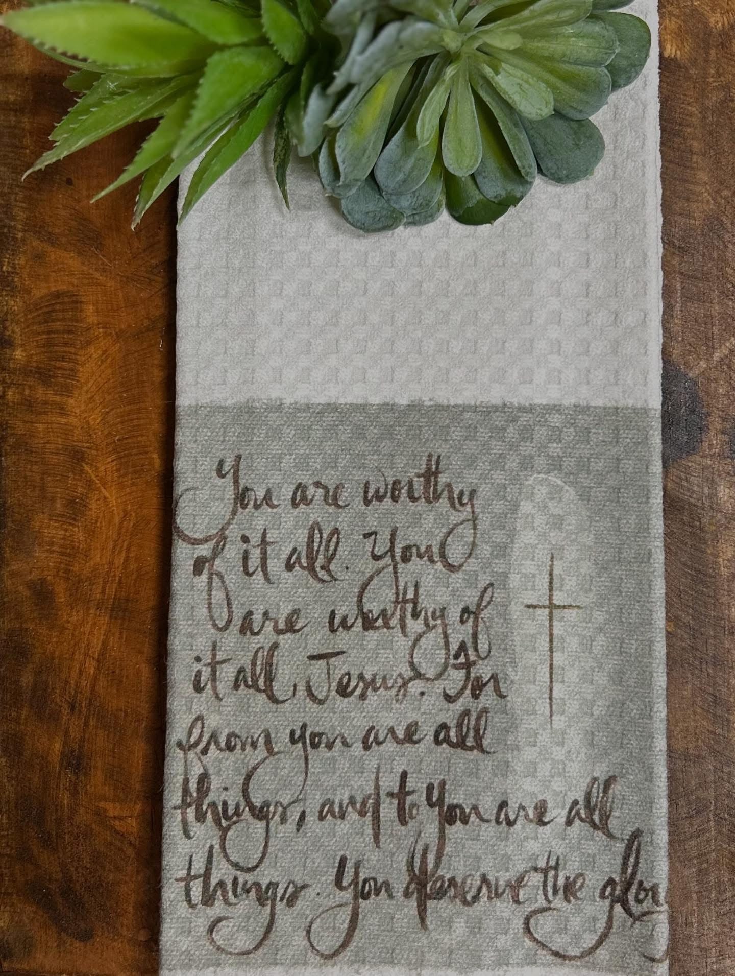 Spiritual Tea Towel