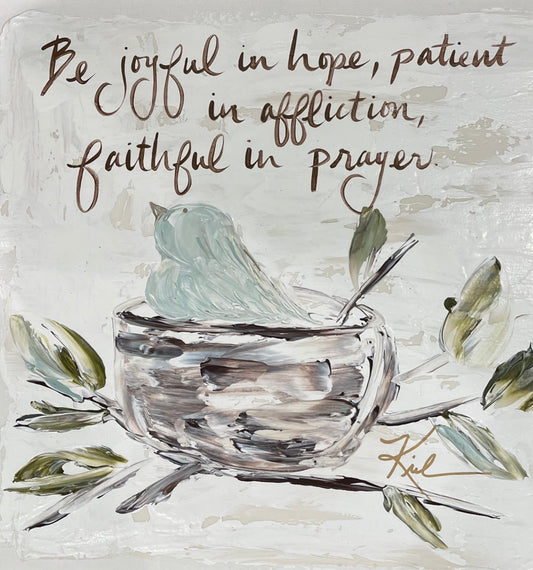 GA Be Joyful Tea Towel