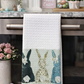 GA Blue Triple Bunnies Towel