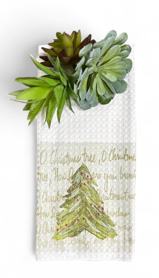O Christmas Tree Tea Towel