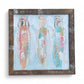 Pastel Angel Trio Framed Art