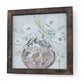 Vintage Grace Floral Framed Art 36x36 or 42x42