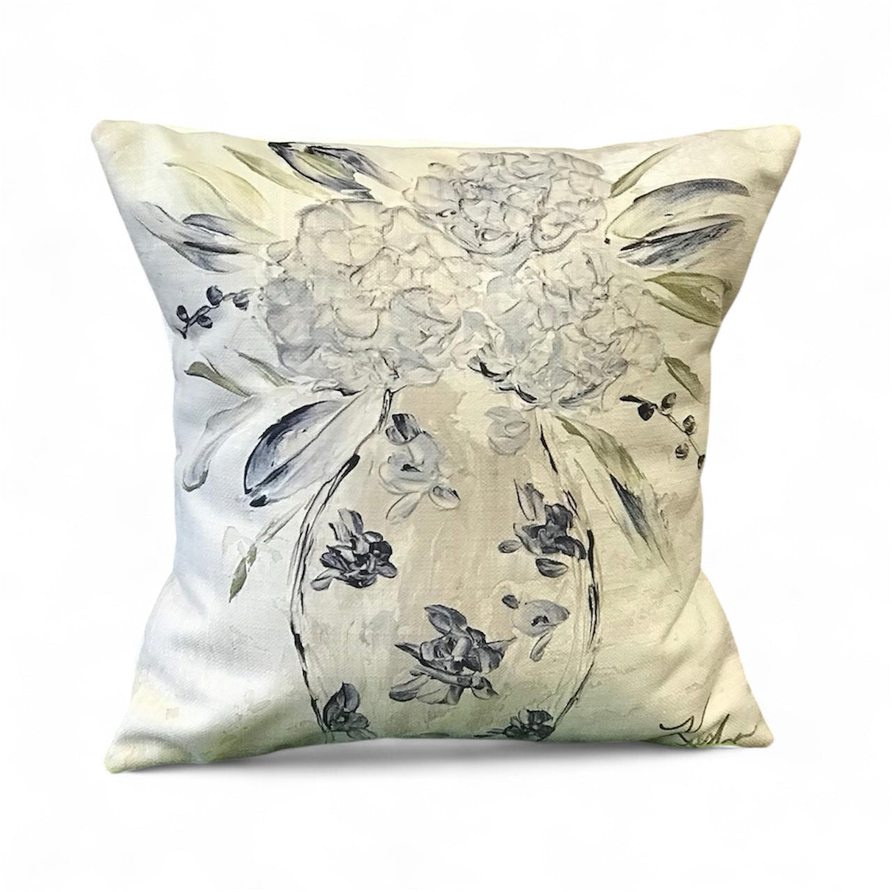 Hydrangea Pillow