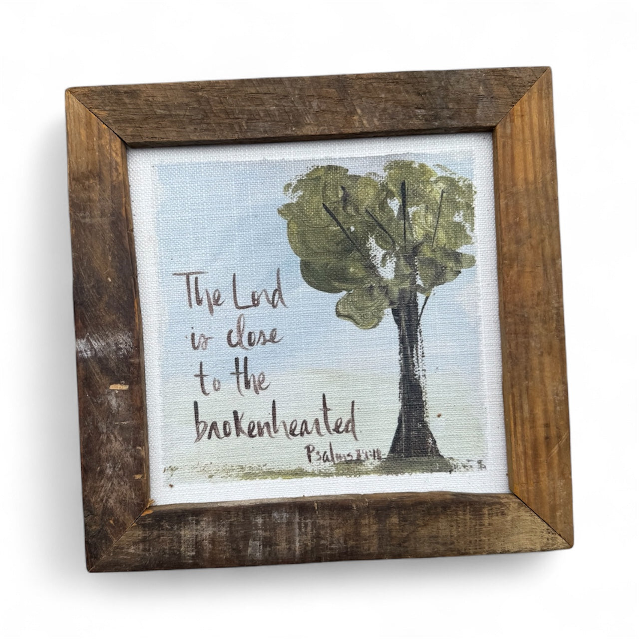 The Lord Is Framed Art