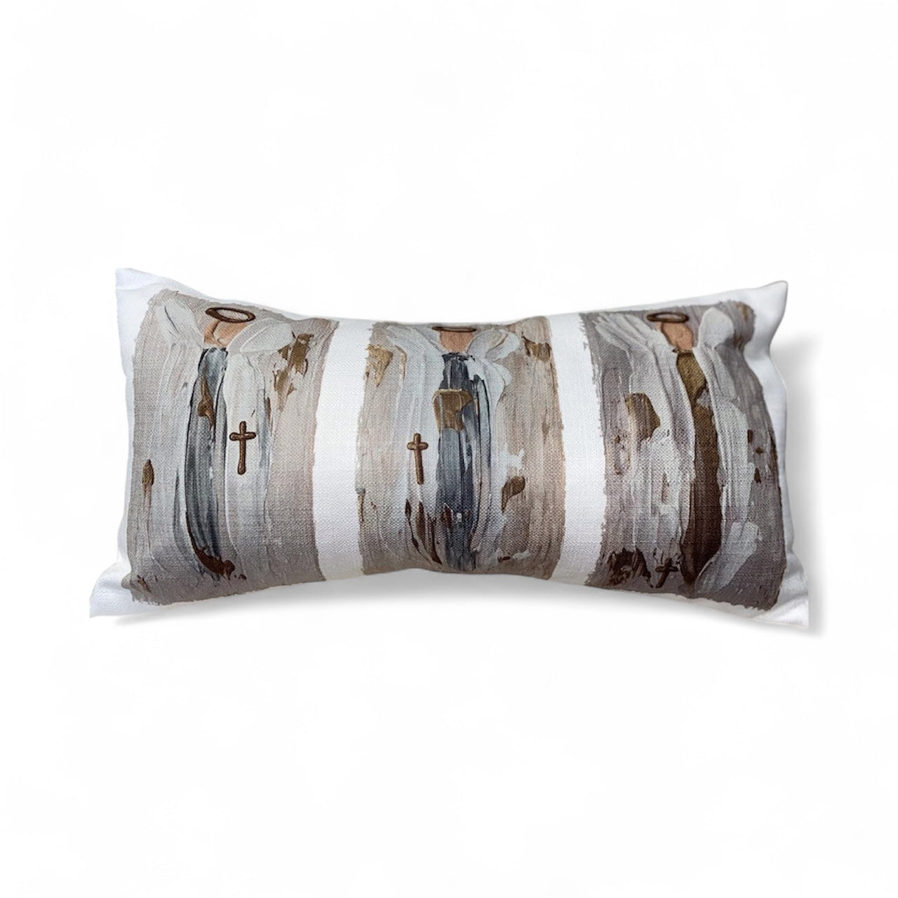 Angel Trio Lumbar Pillow