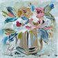 Sunday Bouquet Floral Framed Art