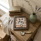 Cow Pink Chair Framed Art