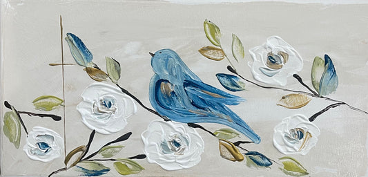 GA Blue Jay Lumbar Pillow