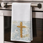 GA Gold Cross & Bird Towel
