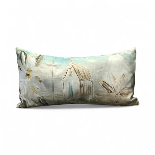 Magnolia Church Lumbar Pillow
