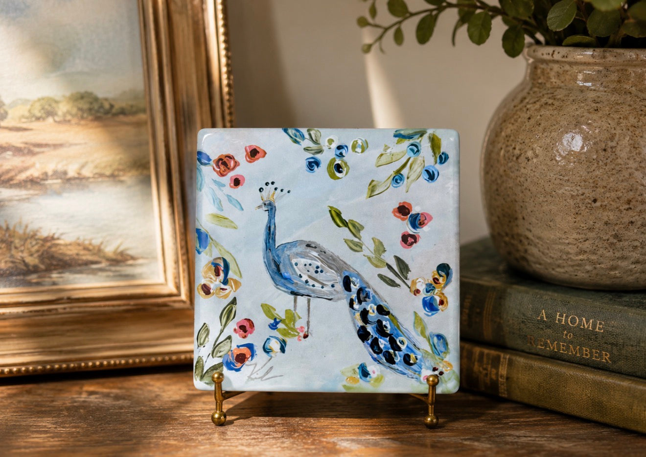 GA Peacock Coaster
