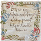 GA God Is Our Refuge Tea Towel