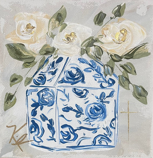 GA Grace & Garden Tea Towel