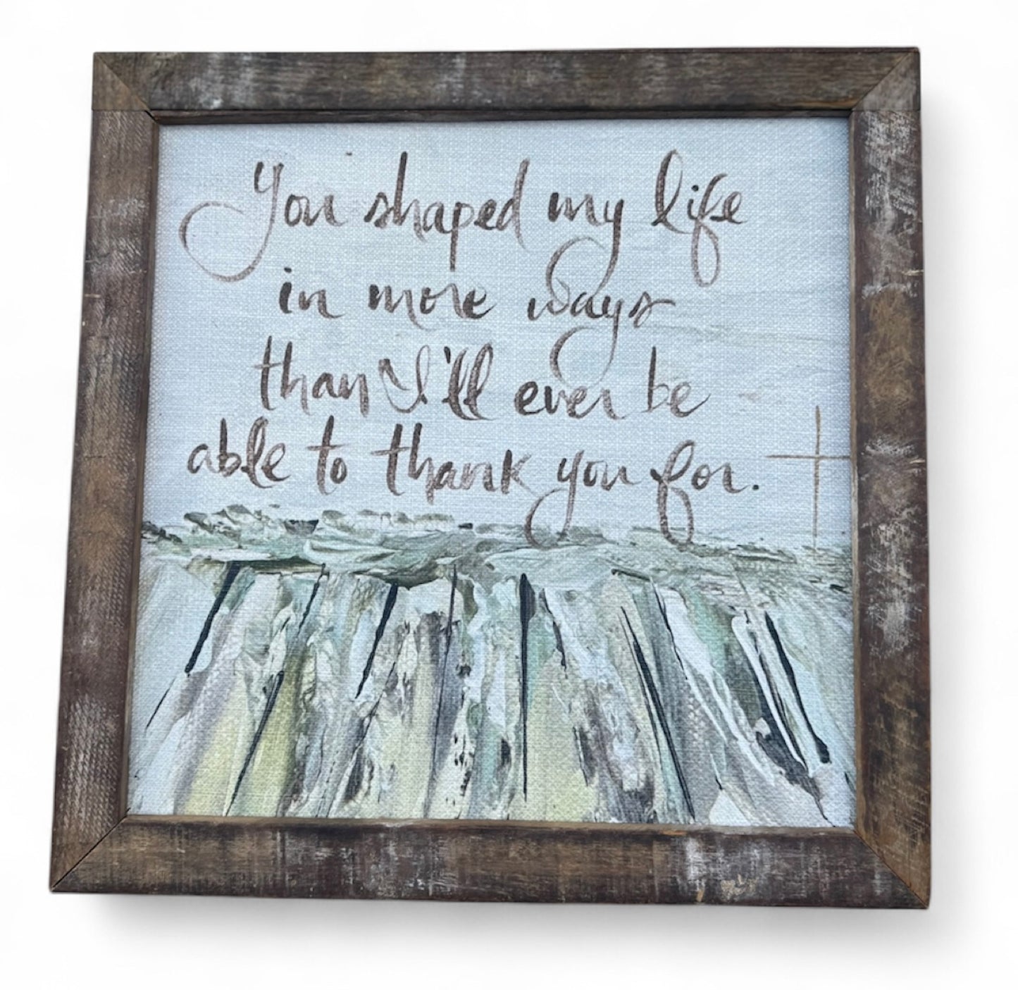 You Shaped Framed Art