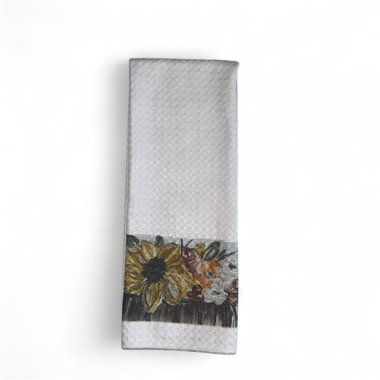 Fall Arrangement Tea Towel