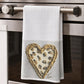 GA Leopard Heart Towel