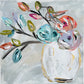 GA Hummingbird Floral Tea Towel