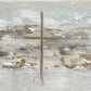 GA Neutral Cross Framed Art