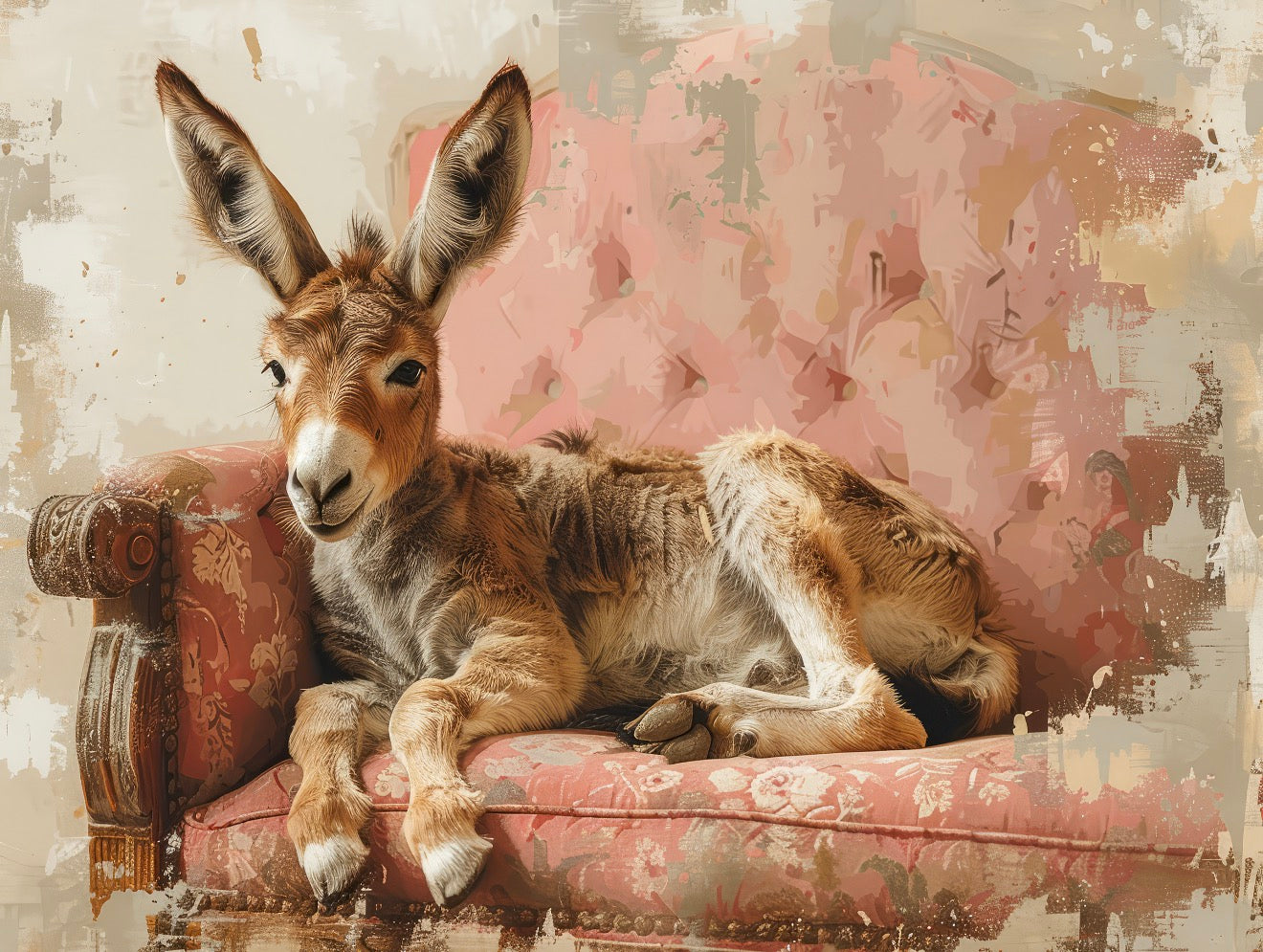 Duffy Donkey Framed Art