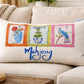 GA Mahjong Lumbar Pillow